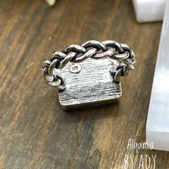 Alquimia by Ady Silver and Turquoise Ring - Picture 3 of 10
